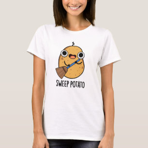Camiseta Lâmpada de batata doce de batata doce de batata d