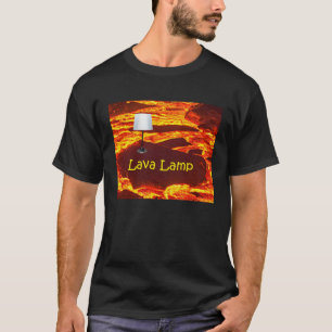 Camiseta Lâmpada de Lava dos Anos Sessenta Suave nos seus Q