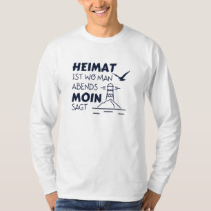 Camiseta Lâmpada de Moim Residencial Seagull Mar do Norte