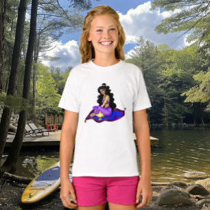 Camiseta Lâmpada Gênio Tapete Mágico Céu Azul
