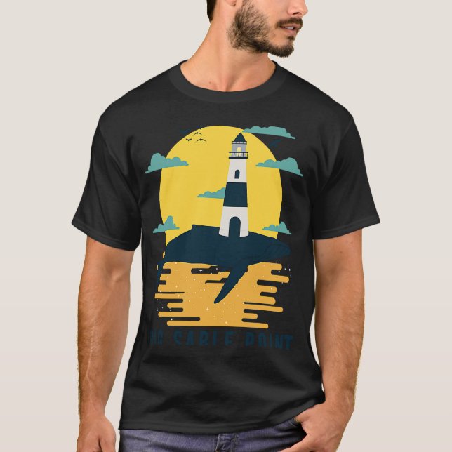 Camiseta Lâmpada Látea do Lago Michigan Lud (Frente)