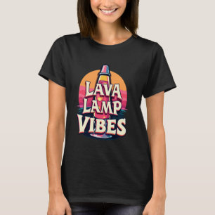 Camiseta Lâmpada Lava-Lava Víblias Psicodélicas Retro-Aesté