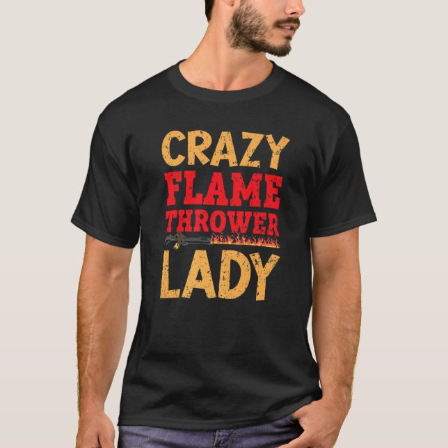 Camiseta Lâmpada Louca Lançadora de Armas de Fogo (Frente)