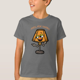 Camiseta Lâmpada Relax Cartoon