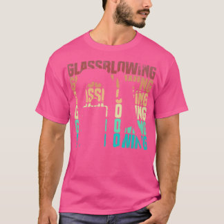 Camiseta Lampagem Glassblowing Glassworking Silhouket