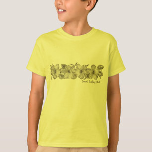 Camiseta Lanai Surfing Club Hibiscus Tee