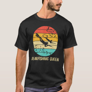 Camiseta Lança Legal Para Espearfishing Para Mulheres Mãe O