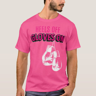 Camiseta Lança Luvas Sobre Mulheres Excelentes De Kickboxe