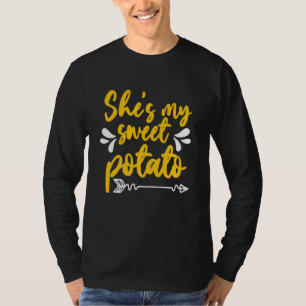 Camiseta Lança minha batata doce qualquer Casal
