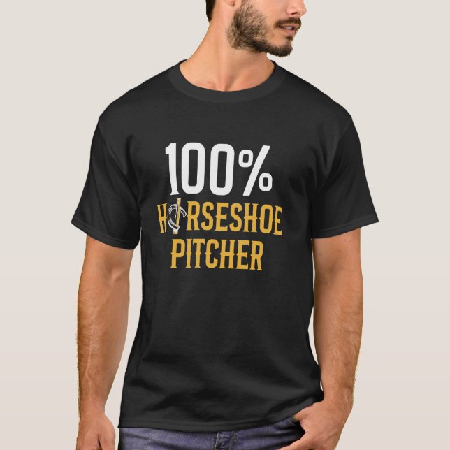 Camiseta Lançador de ferradura 100 (Frente)