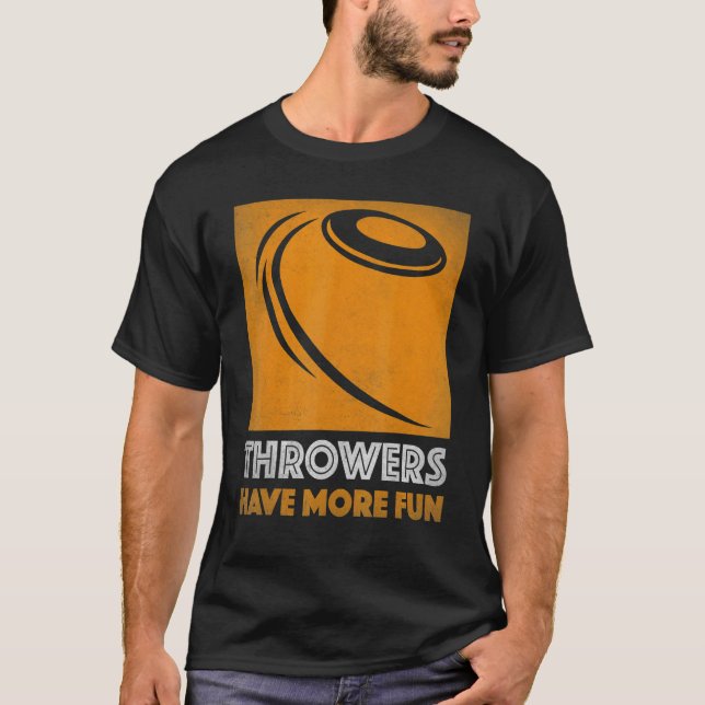Camiseta Lançadores De Disco Têm Disco Mais Legal (Frente)
