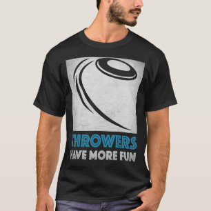 Camiseta Lançadores De Disco Têm Disco Mais Legal