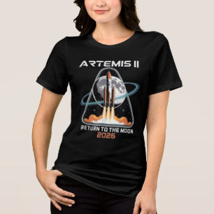 Camiseta Lançamento da Artemis II para a Lua 2026