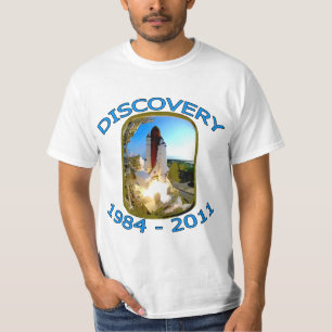 Camiseta Lançamento da descoberta do vaivém espacial