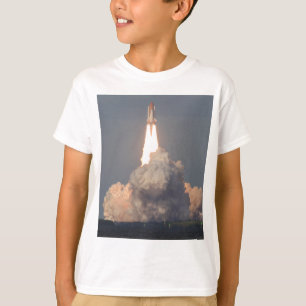 Camiseta Lançamento de Atlantis STS-129 do vaivém espacia