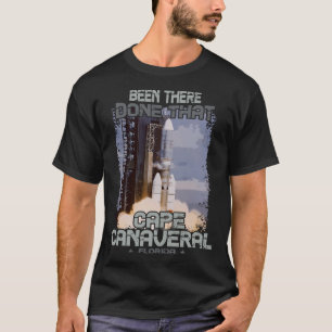 Camiseta Lançamento de Spaceflight da Estação Espacial Cana