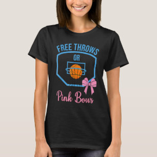 Camiseta Lançamentos livres ou Arcos cor-de-rosa.