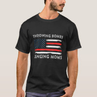 Lançando Bombas Socando Mães Futebol Bandeira Vint