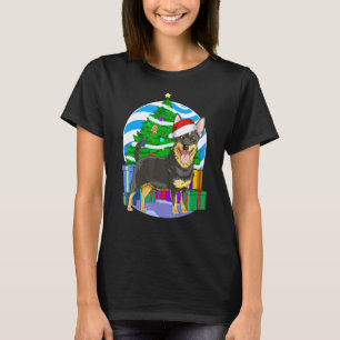 Camiseta Lancashire Heeler Dog Papais noeis Decoração da Ár