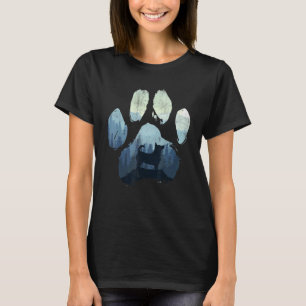 Camiseta Lancashire Heeler Dog Paw Mãe Montanhas Pais