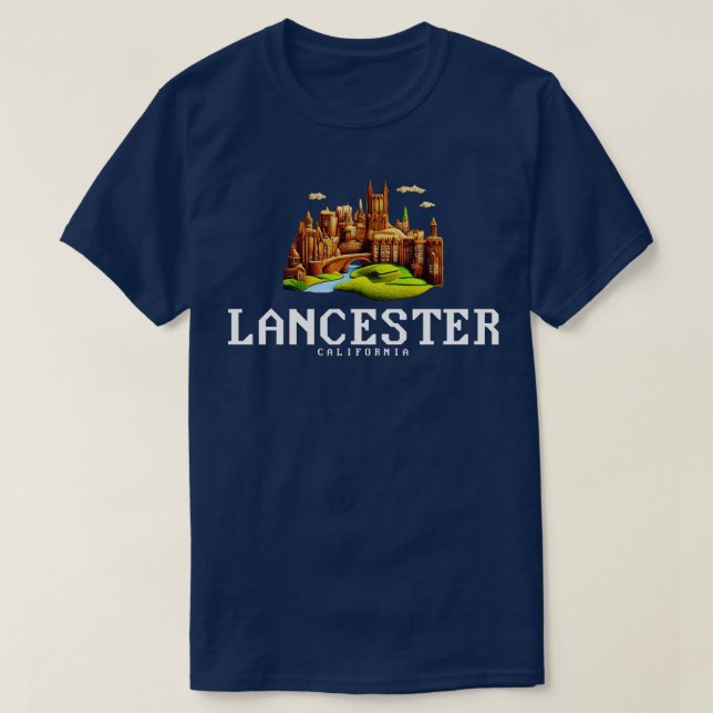 Camiseta Lancaster California (Frente do Design)