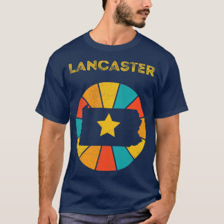 Camiseta Lancaster Pennsylvania Vintage angustiou Souvenir