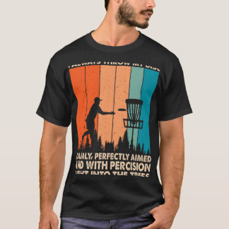 Camiseta Lance Meu Disco Calmamente Precisamente Aimed Disc