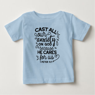 Camiseta Lance Toda Sua Ansiedade – 1 Pedro 5:7 Versículo B
