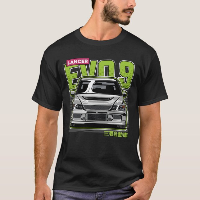 Camiseta Lancer Evolution 9 (Frente)