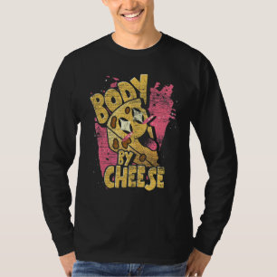 Camiseta Lanche Comida Cheddar Foodie Corpo Por Queijo Qu