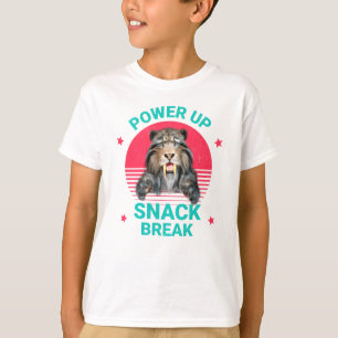 Camiseta Lanche de Recarga Tigre Sabretoide