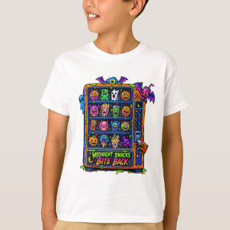 Camiseta Lanches da Meia-Noite Monstros Contra-Atacam