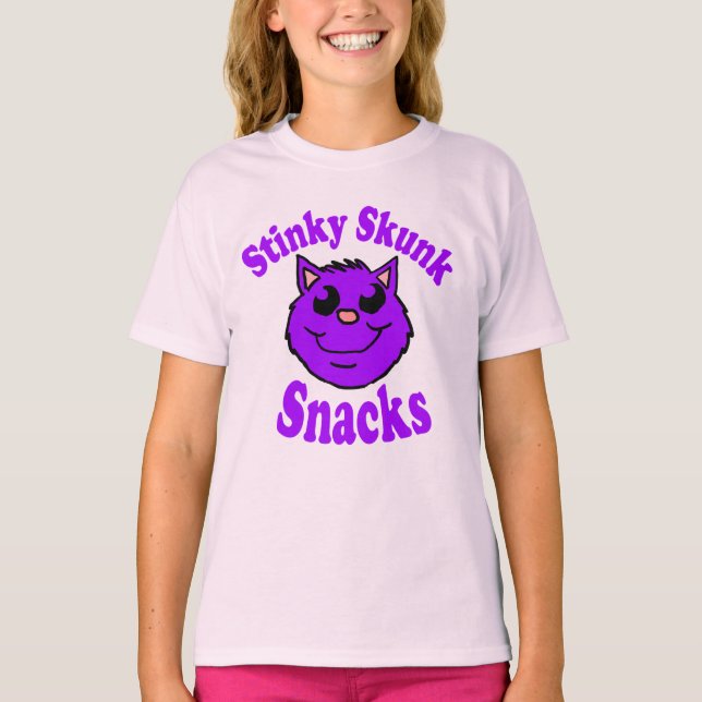 Camiseta Lanches de Gambá Fedorento (Frente)