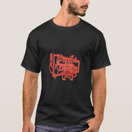 Camiseta Lanchonete à Beira de Estrada do Papai Neon
