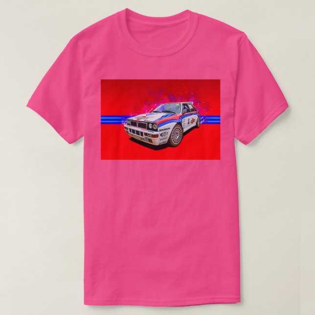 Camiseta Lancia Delta Integrale HF (Frente do Design)