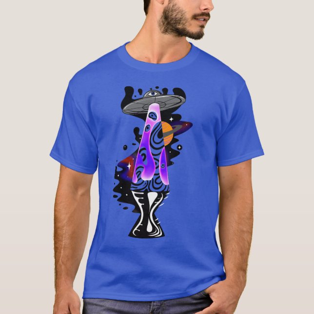 Camiseta Land Negative Space Lava Lamp (Frente)
