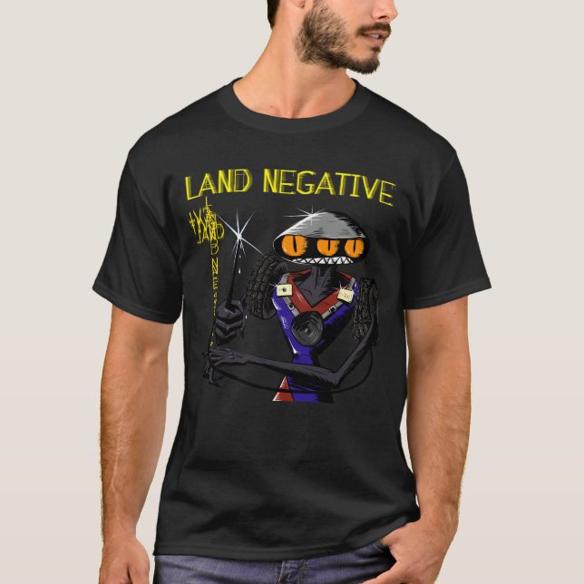 Camiseta Land Negative: The Yardman (Frente)