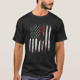 Camiseta Land Survey Flag Tool Usa Surveyor 1