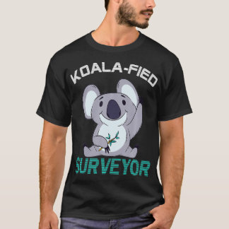 Camiseta Land Surveyor Koalafied Qualified