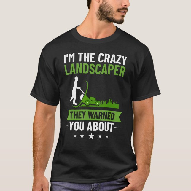 Camiseta Landcaper Grass Care Mower 2 (Frente)