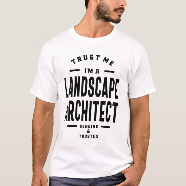 Camiseta Landscape Architect Gift Funny Job Professiont (Frente)