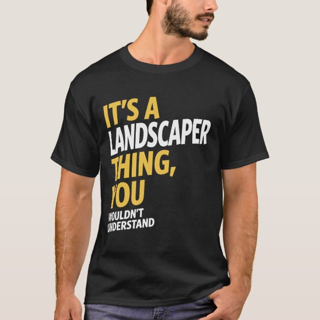 Camiseta Landscaper Thing (Frente)