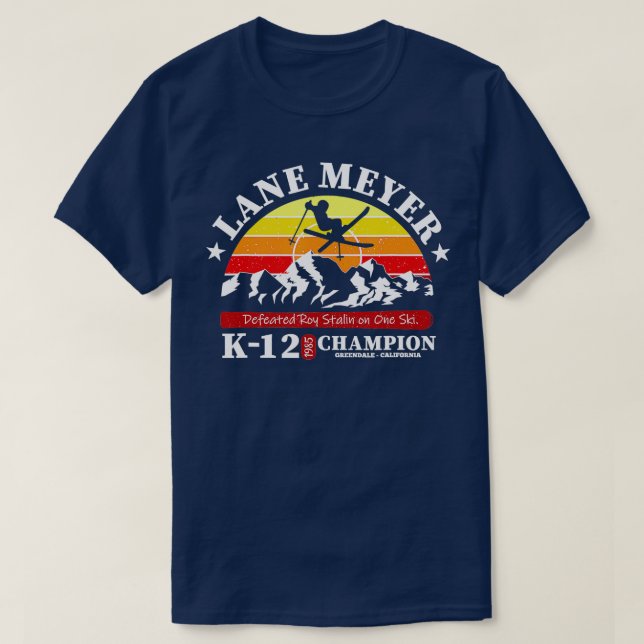 CAMISETA LANE MEYER K12 CHAMPION SKIING ESPORTE GIFT (Frente do Design)