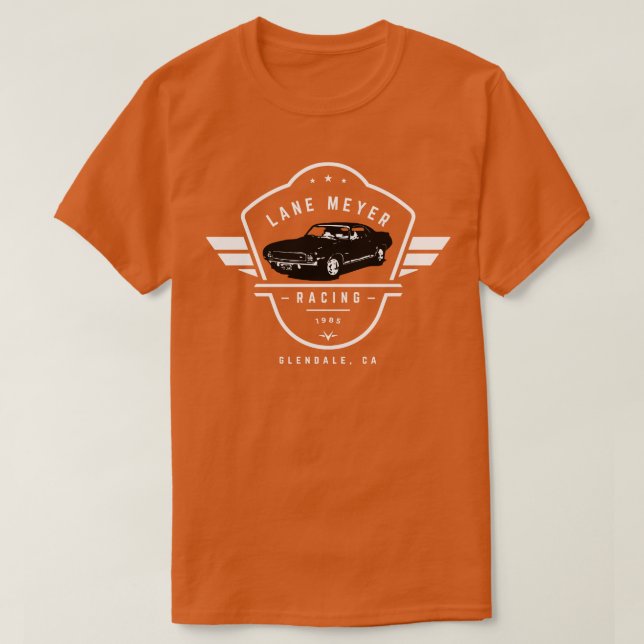 Camiseta Lane Meyer Racing 1985 (Frente do Design)