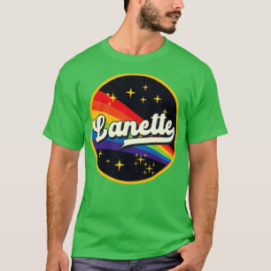 Camiseta Lanette Rainbow No Space Vintage Style