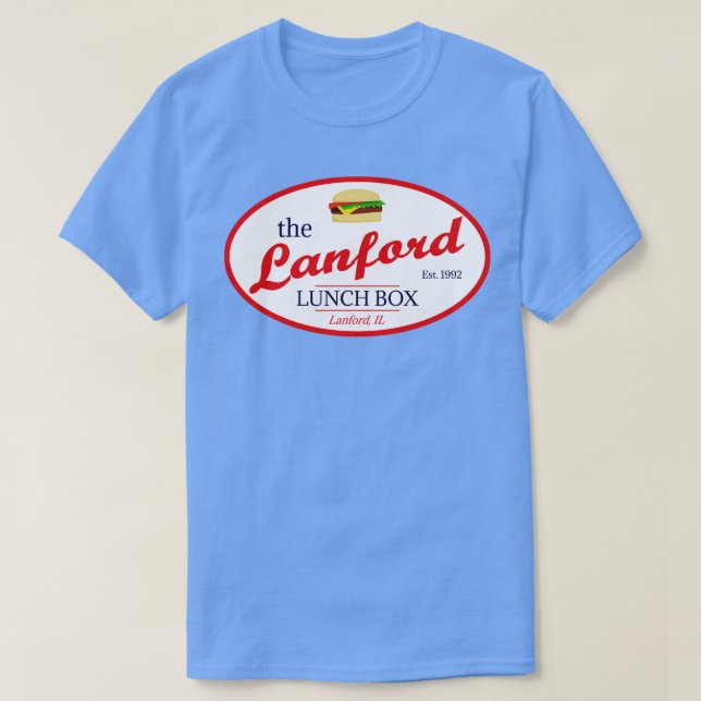 Camiseta Lanford Lunch Box TSirt (Frente do Design)