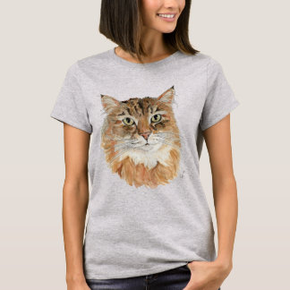 Camiseta Långhårig katt