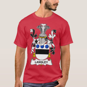 Camiseta Langley Casaco da Guarda Familiar de Armas