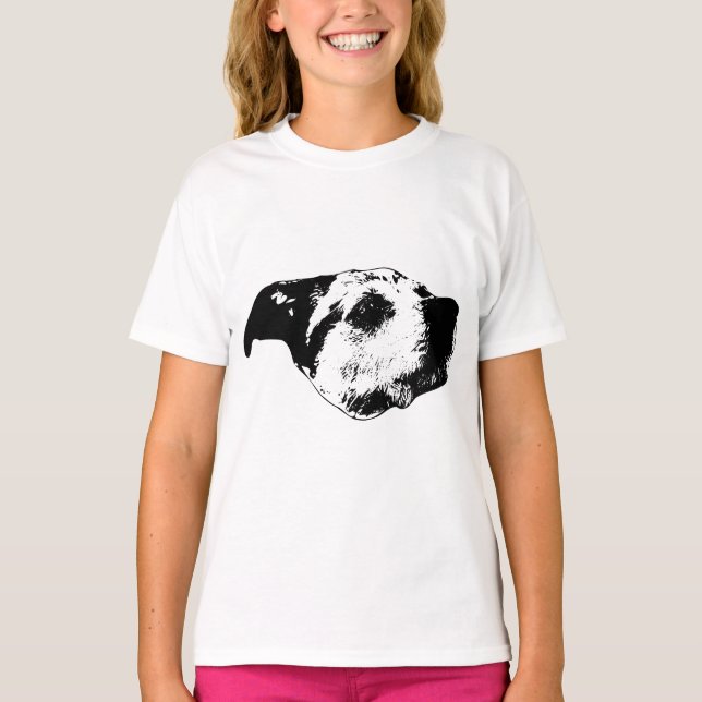 Camiseta Lanterna-Brilhante - Esboço de Tinta Misturada (Frente)
