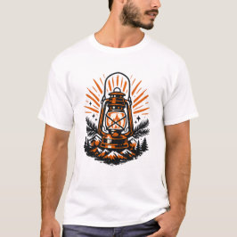 Camiseta Lanterna de Acampamento Vintage | Anúncio